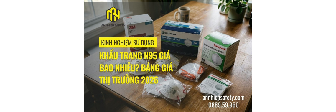 Khẩu trang N95 giá bao nhiêu? Bảng giá thị trường 2026