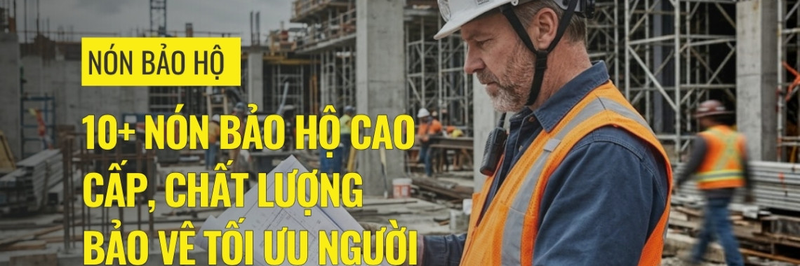 10+ nón bảo hộ cao cấp, chất lượng bảo vệ tối ưu người lao động