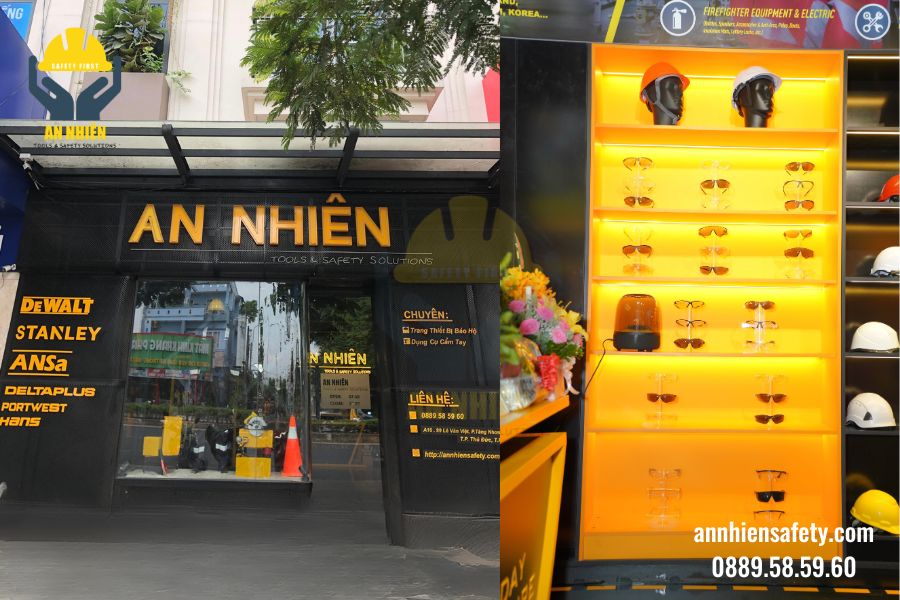 Mua kính bảo hộ lao động ở An nhiên với chính sách hậu mãi ưu đãi và uy tín