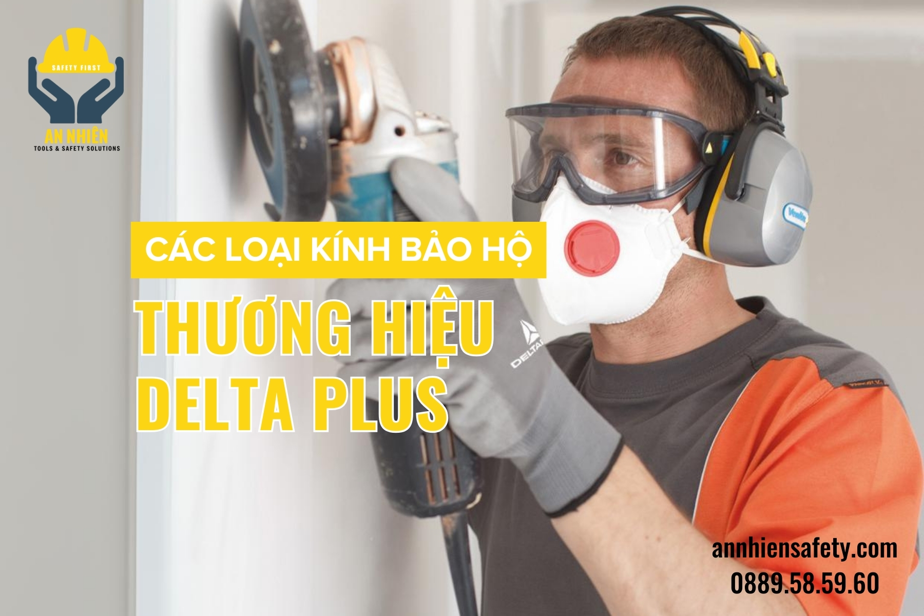Các loại kính bảo hộ thương hiệu Delta Plus