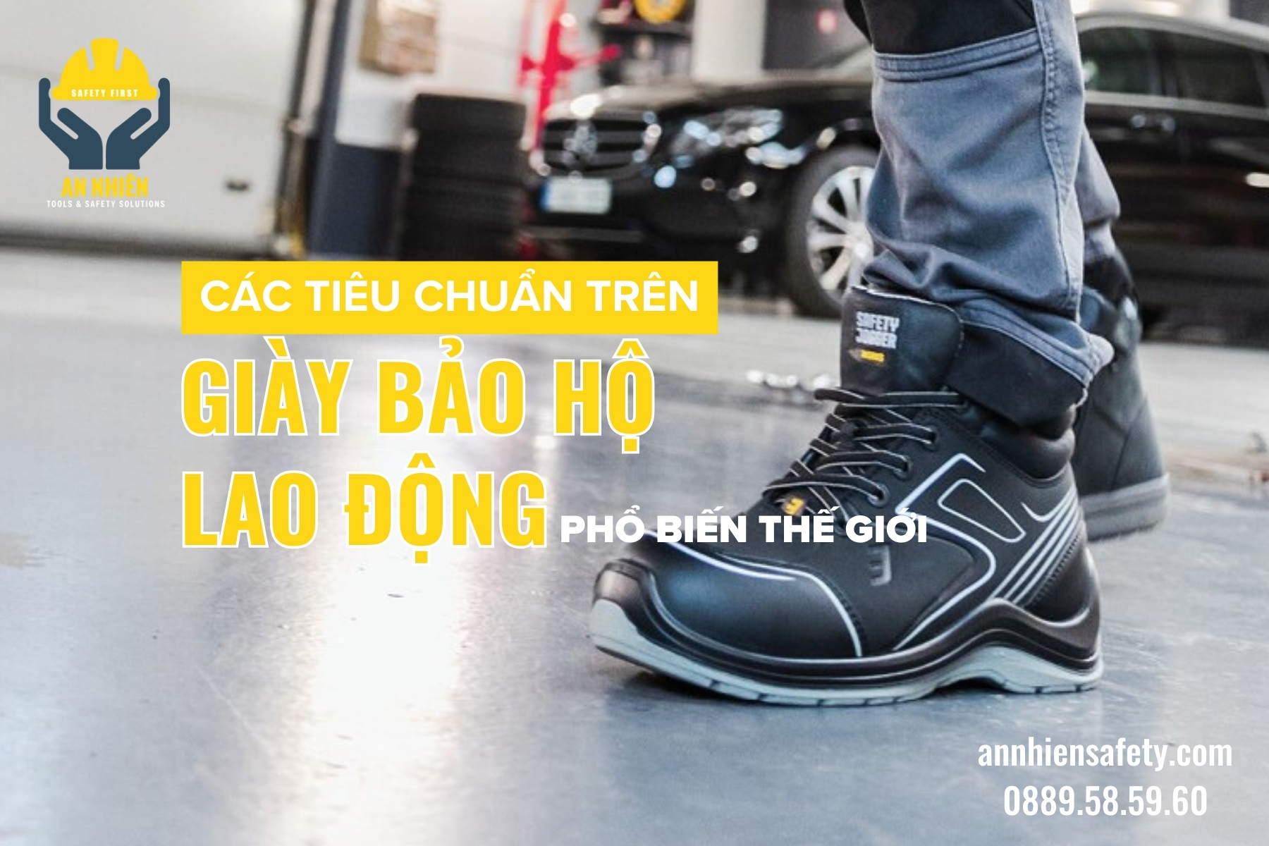 Các tiêu chuẩn trên giày bảo hộ lao động phổ biến thế giới