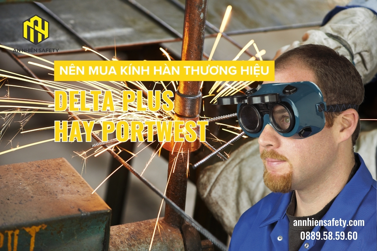 Nên mua kính hàn thương hiệu Delta Plus hay Portwest (1)