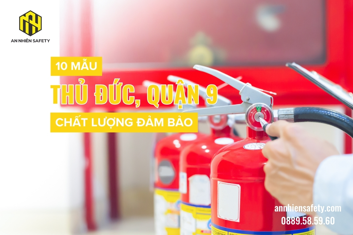 Mua bình chữa cháy chất lượng tại Thủ Đức, quận 9