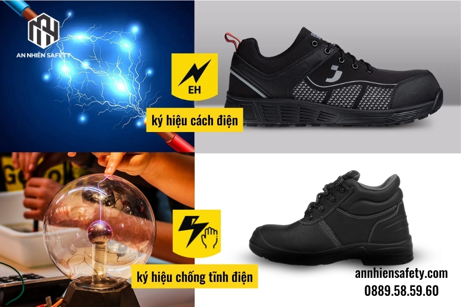 Phân biệt chống tĩnh điện và cách điện trong giày bảo hộ lao động