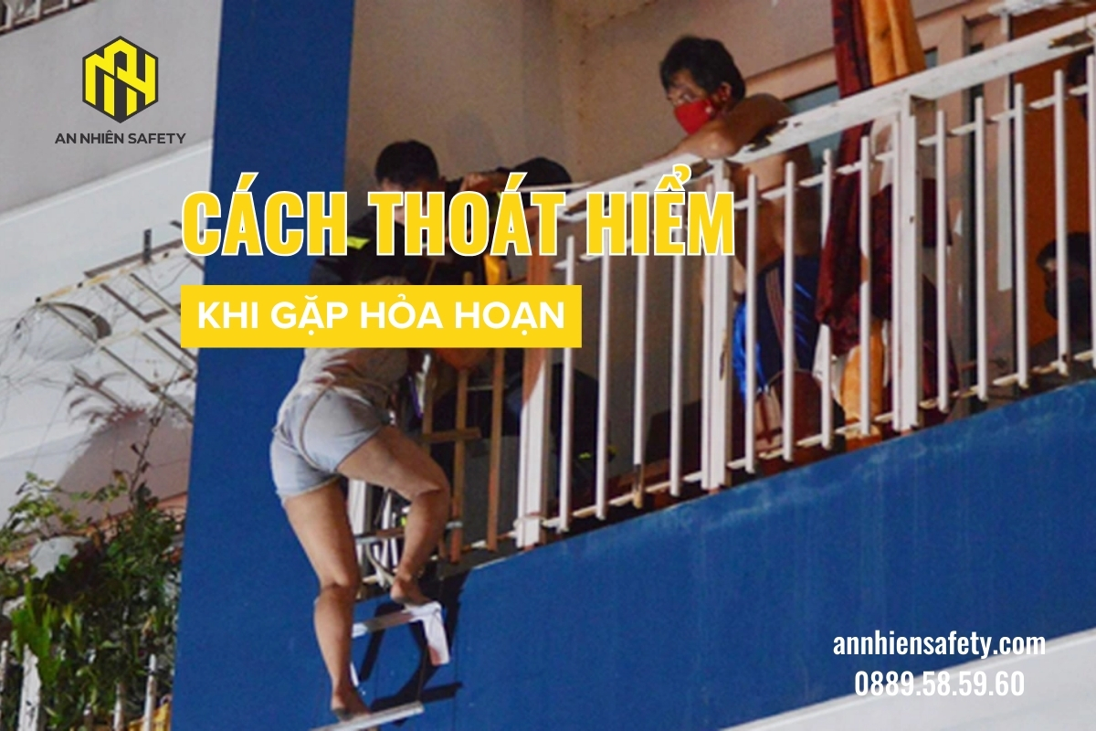 Cách thoát hiểm khi gặp hỏa hoạn 2 Cách thoát hiểm khi gặp hỏa hoạn
