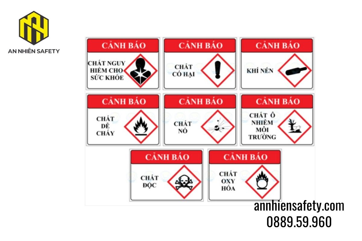 Hướng Dẫn Phân Biệt Các Biển Báo Hóa Chất Nguy Hiểm